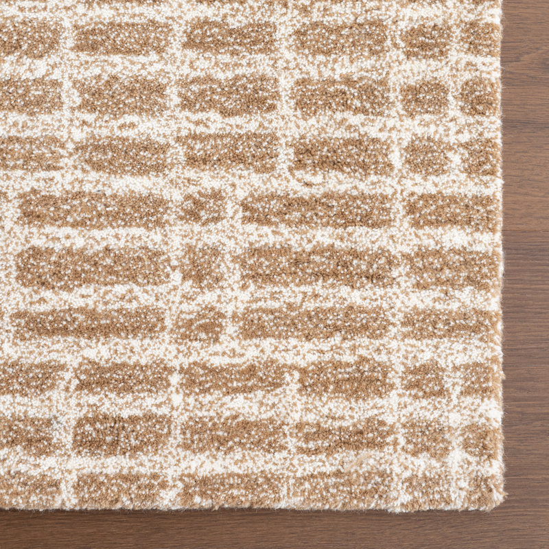 Gio Crosshatch Wool Area Rug, Rectangle 4' x 6'