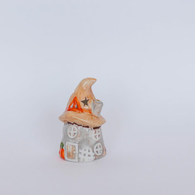 Porte-bougie House with A Witch Hat