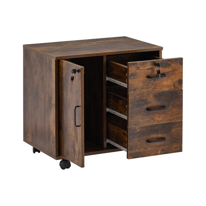 File Cabinet, Brown