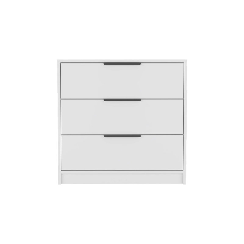 Anayelly 27.6'' W 3 - Drawer Dresser, White