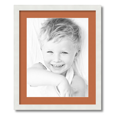 Wood Matte Picture Frame with Mat