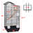 Toland 39'' Pointed Top Flight Cage with Perch-472499594