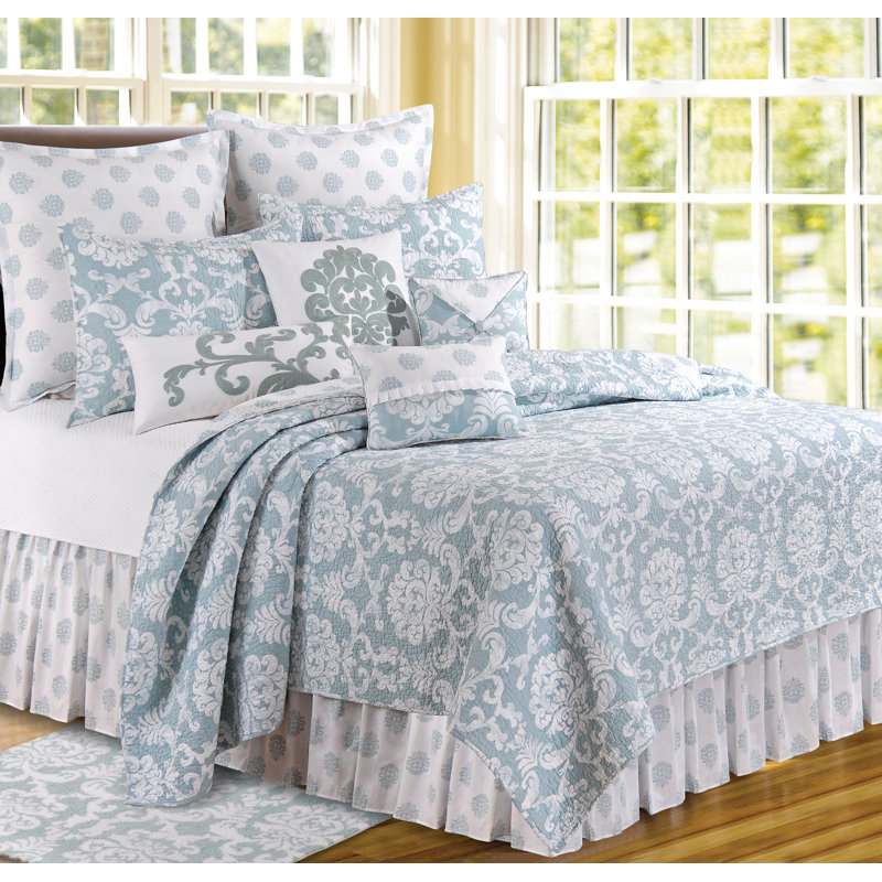 Providence Accent Cotton Lumbar Pillow, Chambray