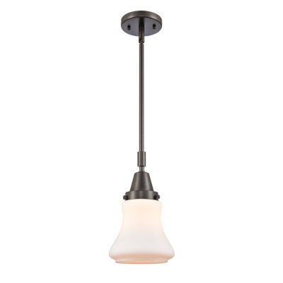Luminaire suspendu en forme de cloche à 1 lumière Cahuilla