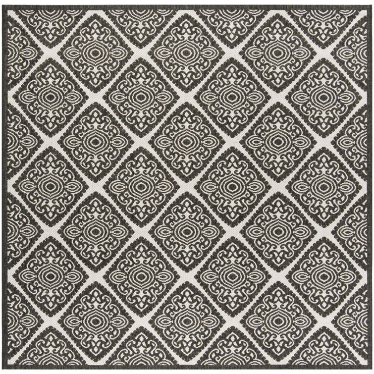 Burnell Performance Geometric Indoor/Outdoor Area Rug