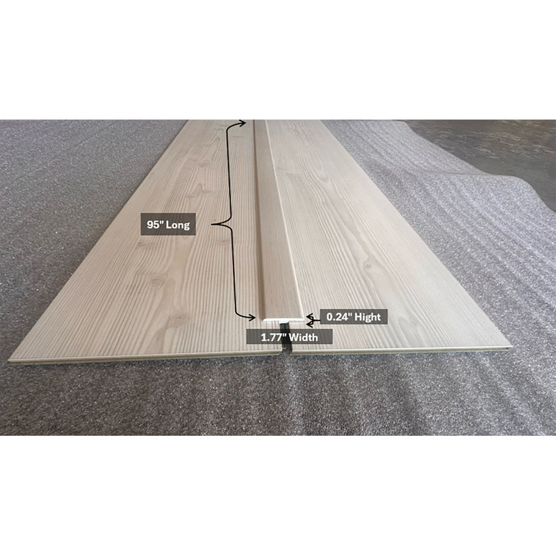 Moulure d'extrémité de plancher en bois Positano