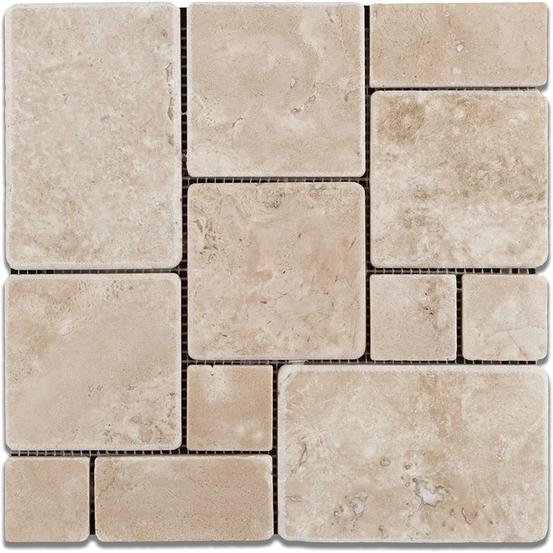 Carreau Durango Travertine Versailles