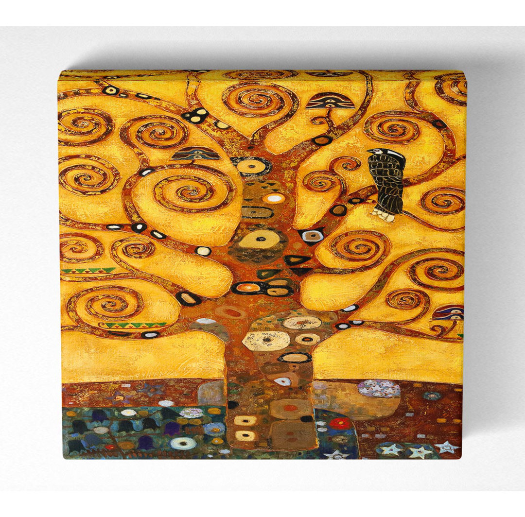 Camaria Klimt Baum - Kunstdrucke auf Leinwand