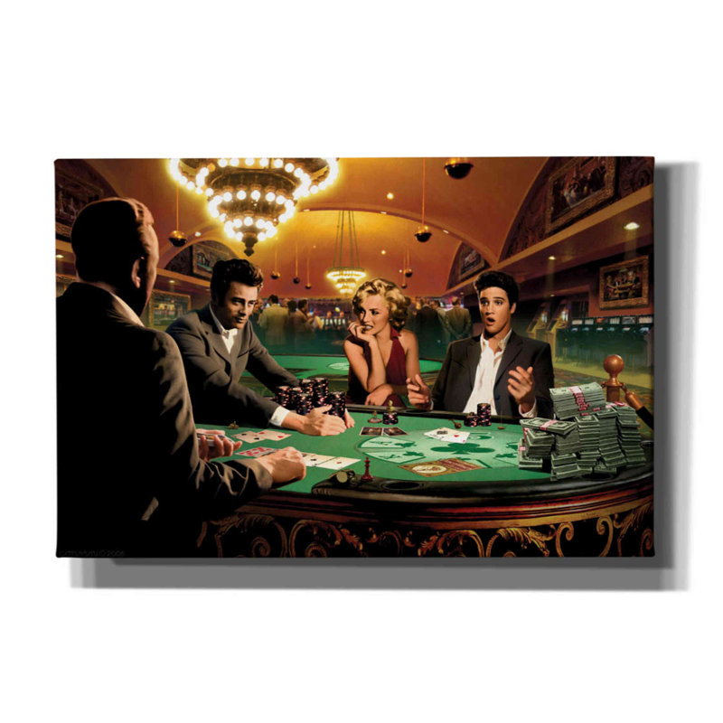 Sur toile, H 12 po x l 18 po x P 0,75 po