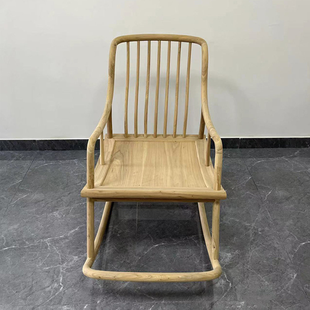 Akadian Solid Wood Rocking Chair 