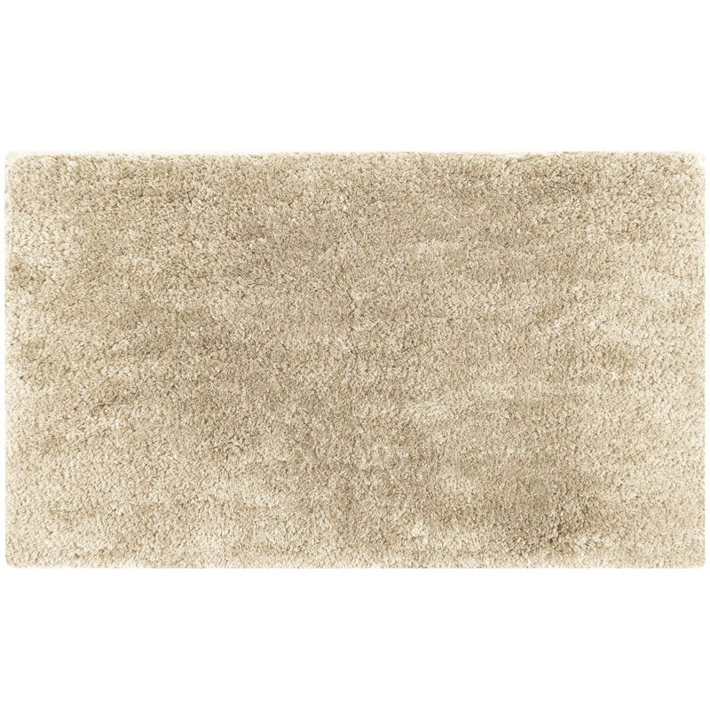 Better Trends Haven Collection 100% Polyester 2100 GSM Bath Rug, Non-Slip TPR Backing, 21" x 34" Soft, Absorbent & Quick Dry Rug for Bathroom, Shower, Tub, Vanity & Sink Area, Sand