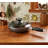 8" Non Stick Fry Pan With Lid-130372496