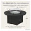 Table ronde pour foyer POLYWOOD-31636167