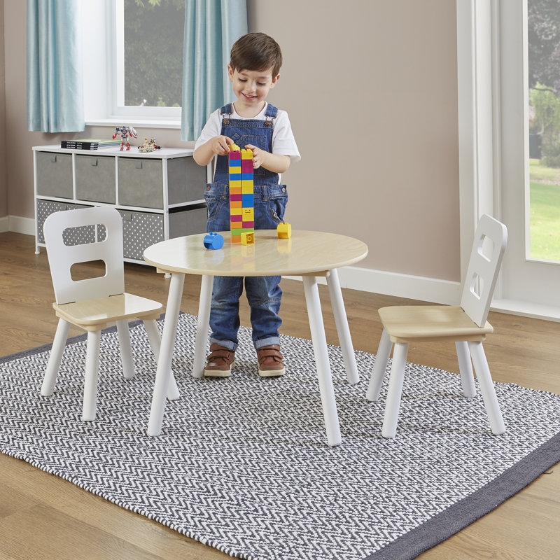 Kids Round Table and Chair Set