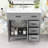 Nikan 36 " W 1 Single Vanity Bathroom Vanity With Ceramic Top-1430453289