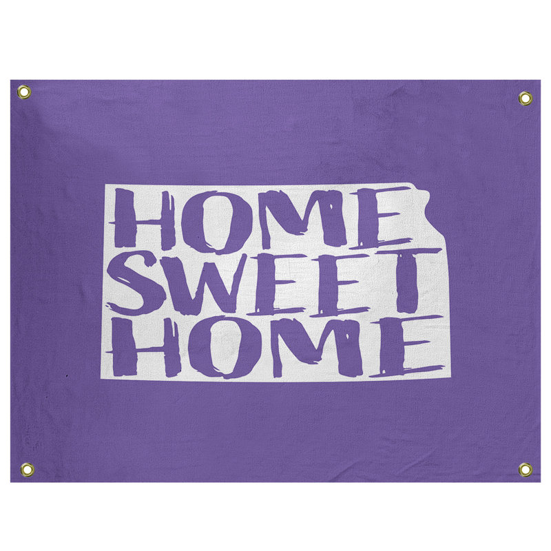 Tapisserie murale kansas doux pour la maison, H 50 po x l 59 po, Mauve