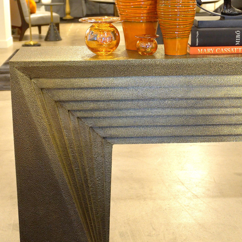 Deco Console-Brass