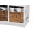 Polyester Upholstered Storage Bench