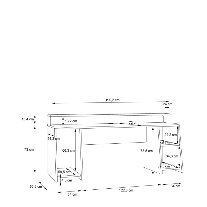 Aylla Executive Desk