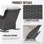 Ensemble de chaises berçantes d'extérieur en rotin PE en osier Wendye-320706761-320706771