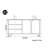 Italian style light luxury home shoe cabinet