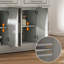 Chariot pour îlot de cuisine avec 2 tiroirs, porte-épices, couteau et porte-serviettes Kitchen Island-130076661