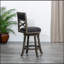 Tabouret pivotant à dossier en X 30 po-717905758-717905757