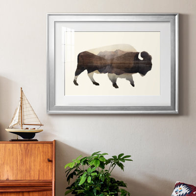 The Wilderness I, reproduction encadrée de qualité supérieure - prête à être accrochée