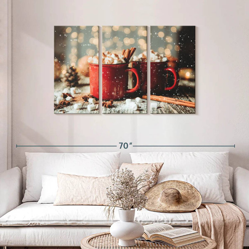 Yarlin Holiday Coffee, 28" H x 45" W