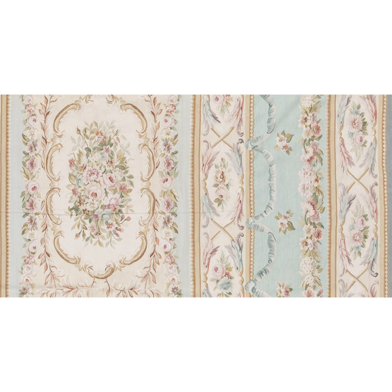 Aubusson Renaissance Wool Oriental Area Rug
