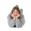 Merlee Velosso Snug Oversize Teddy Soft Hoodie Blanket Thermal Cosy with Pocket-1928252937