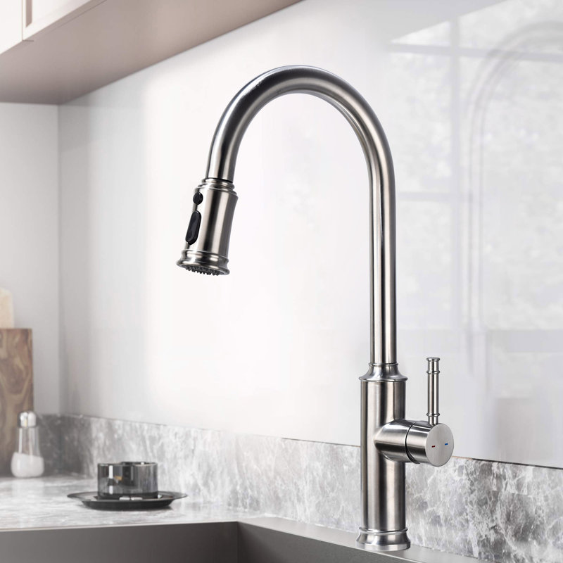 Interbath Pull Down Kitchen Faucet