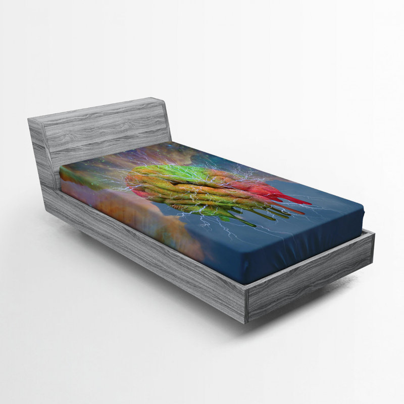 Microfiber Fitted Sheet, Twin Fitted Sheet