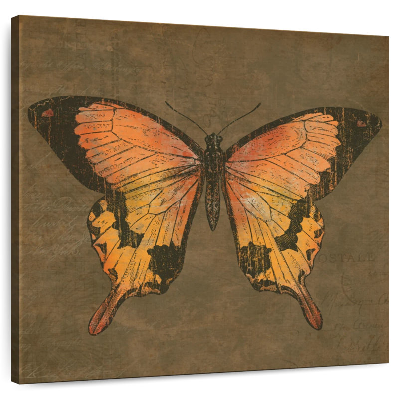 Crowle Mocha Butterfly, 30" H x 30" W