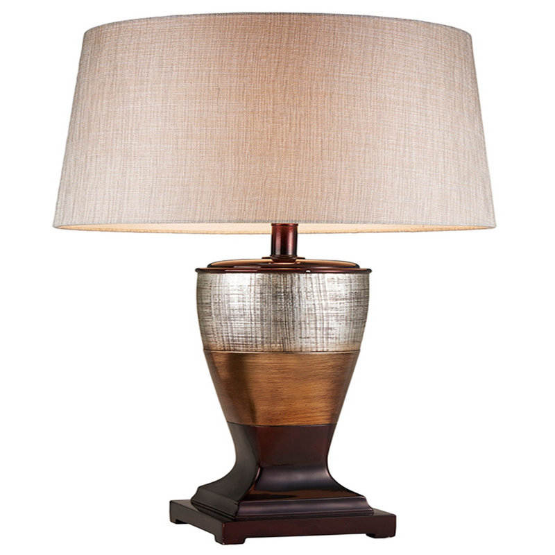 Lampe de table brune 30 po Ksenja
