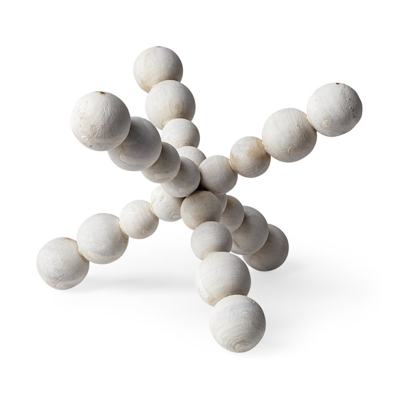 Sculpture de page, H 9 po x l 9 po x P 9 po, Blanc
