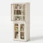 Armoire de rangement pliante à 5 niveaux Adelaine, bacs de rangement en plastique empilables et étanches 254QT avec roulettes, tablettes réglables, portes magnétiques