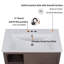 Meuble-lavabo avec lavabo en céramique Hauraa-2090927008