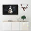 Portrait Of A Border Collie Dog - Wrapped Canvas Painting-56645557