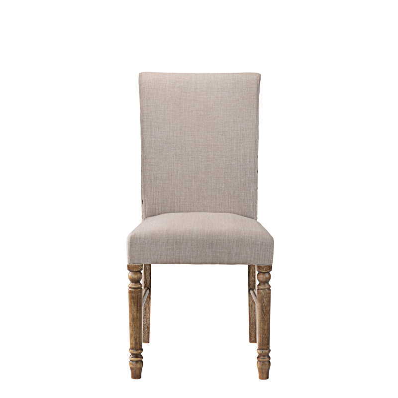 Chaise d'appoint rembourrée (ensemble de 2)