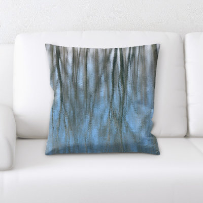 Housse et insert de coussin carré flouté