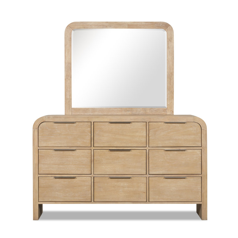 Ensemble commode et miroir 2 pièces Beaucet