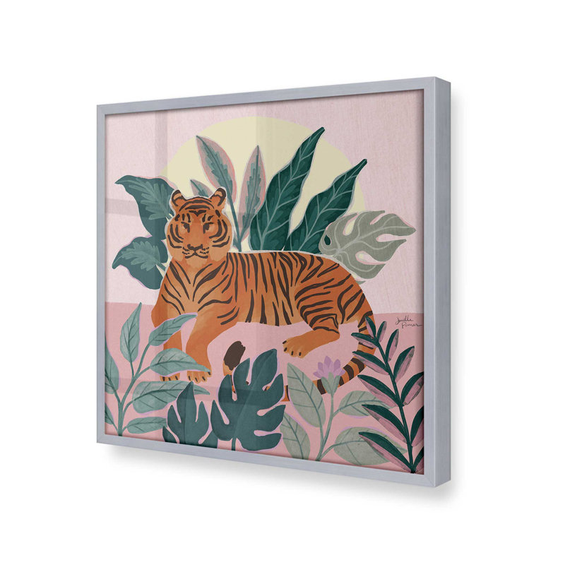 «Tiger Oasis», Chrome poli, H 13,75 po x l 13,75 po