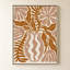 «Calming Floral» par Louise Lucas, impression sur toile