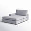 Chaise longue rembourrée Ojai-759460993-755221742