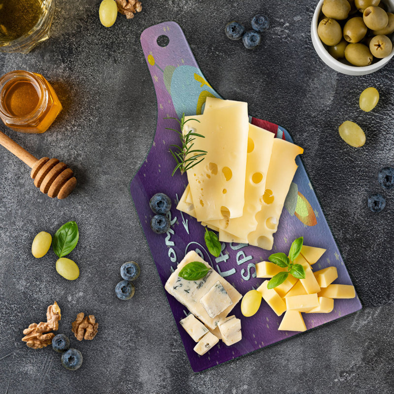 Planche à découper en verre trempé Ambesonne