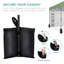 Auvent escamotable facile à installer de 10 pi x 10 pi Best Wall Products, tente portative avec paroi latérale, 1 bouton poussoir, vert sauge-124404812-124404810