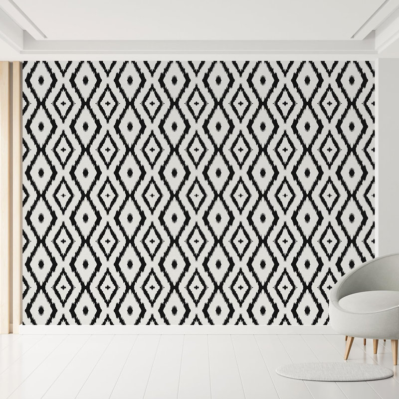 Geometric Peel & Stick Geometric Border, 120" L x 192" W