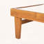 Chaise longue Summerland avec structure en bois d'acacia et filet respirant