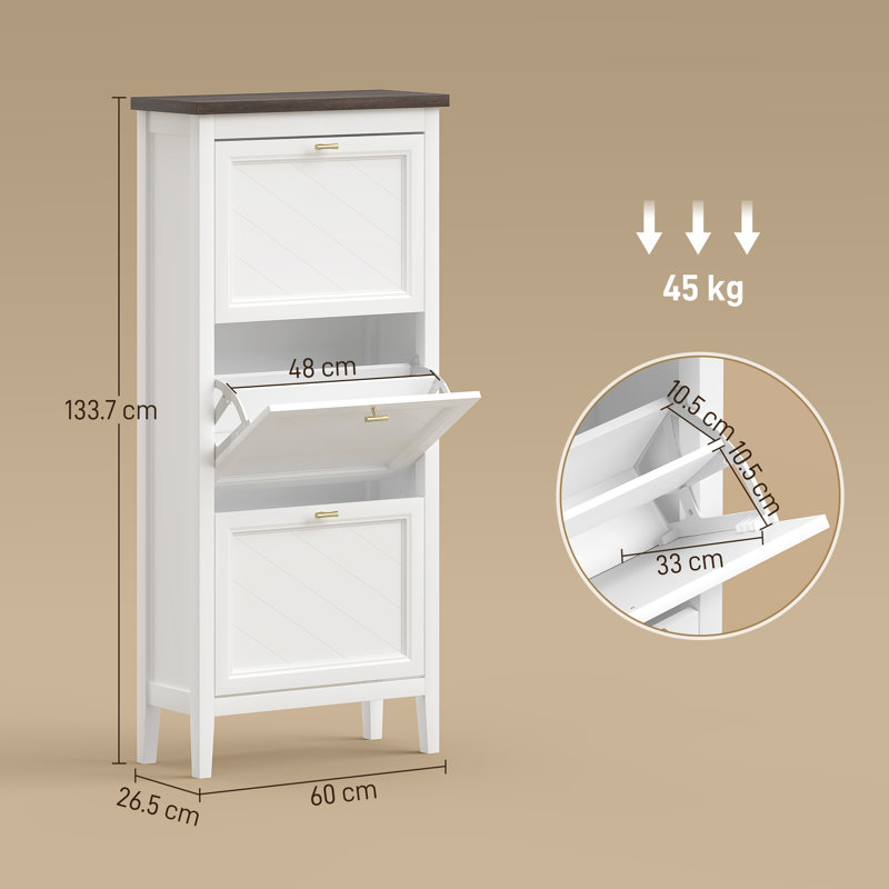 18 Pair Shoe Storage